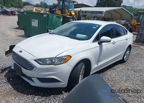 2017 Ford Fusion Hybrid Se из США, поврежденный, VIN 3FA6P0LU5HR385996